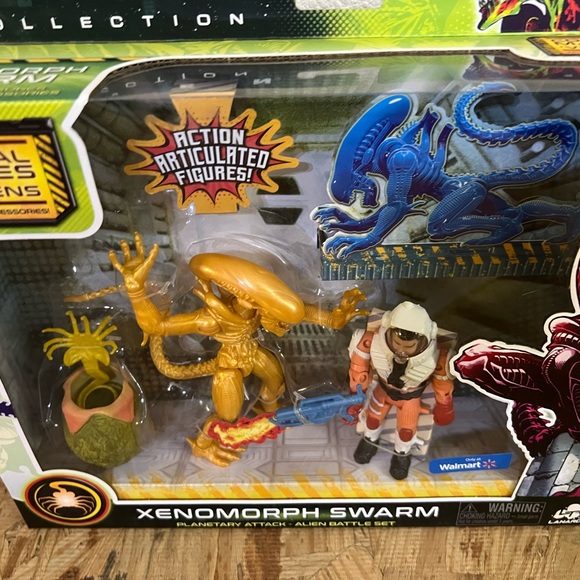 Lanard Toys Alien Collection Xenomorph Orange Swarm Facehugger